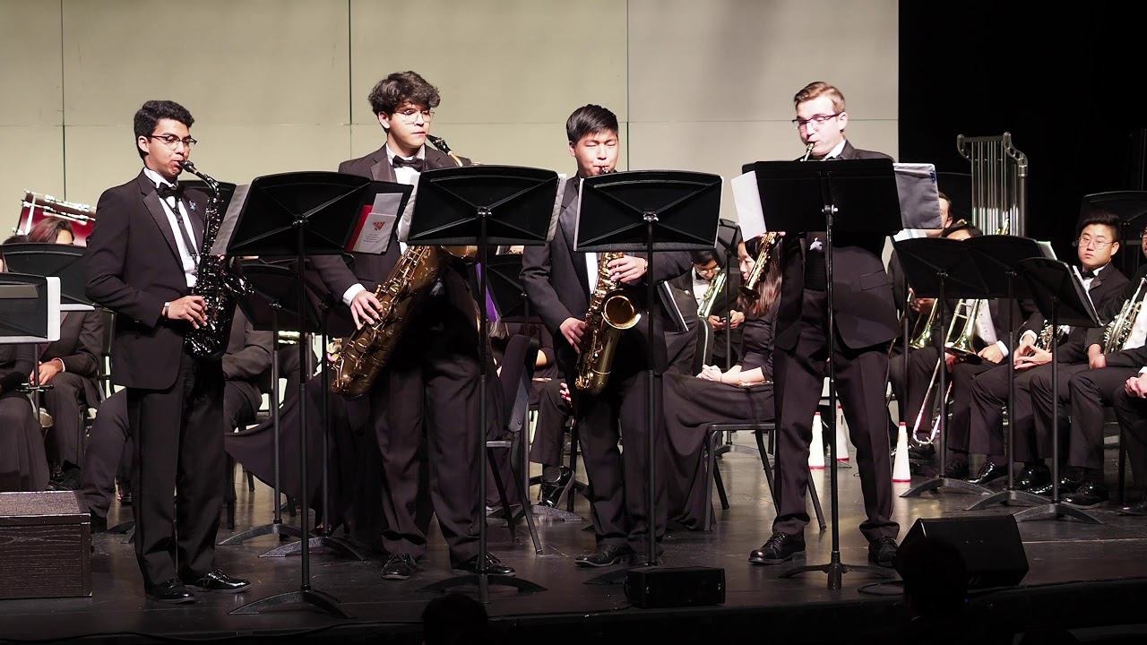 Spirited Away Medley /// Cypress High School Saxophone Quartet