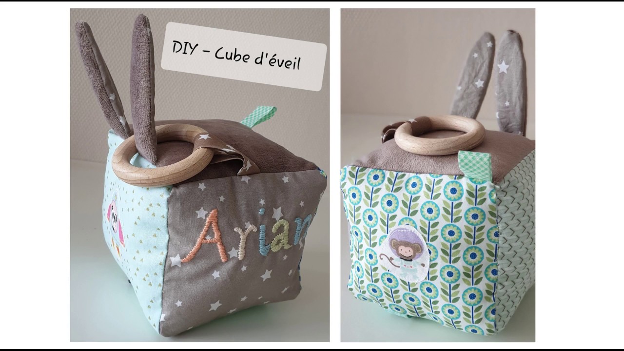 DIY - Cube d'éveil personnalisé pour bébé