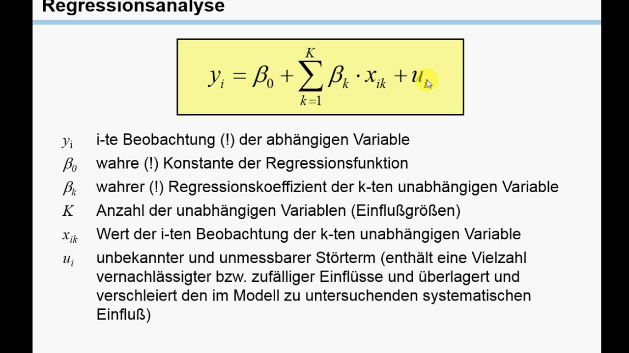 Regression 5 (7:24) - Multiple Regression