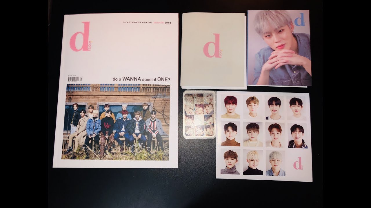 UNBOXING ♡ WANNA ONE D-ICON DISPATCH MAGAZINE [WINTER 2018 ISSUE]