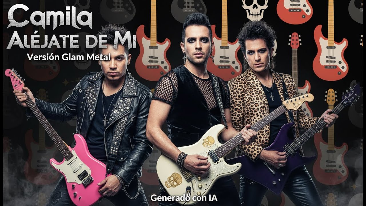 Camila - Alejate de Mi (2010s Glam Metal IA Cover)