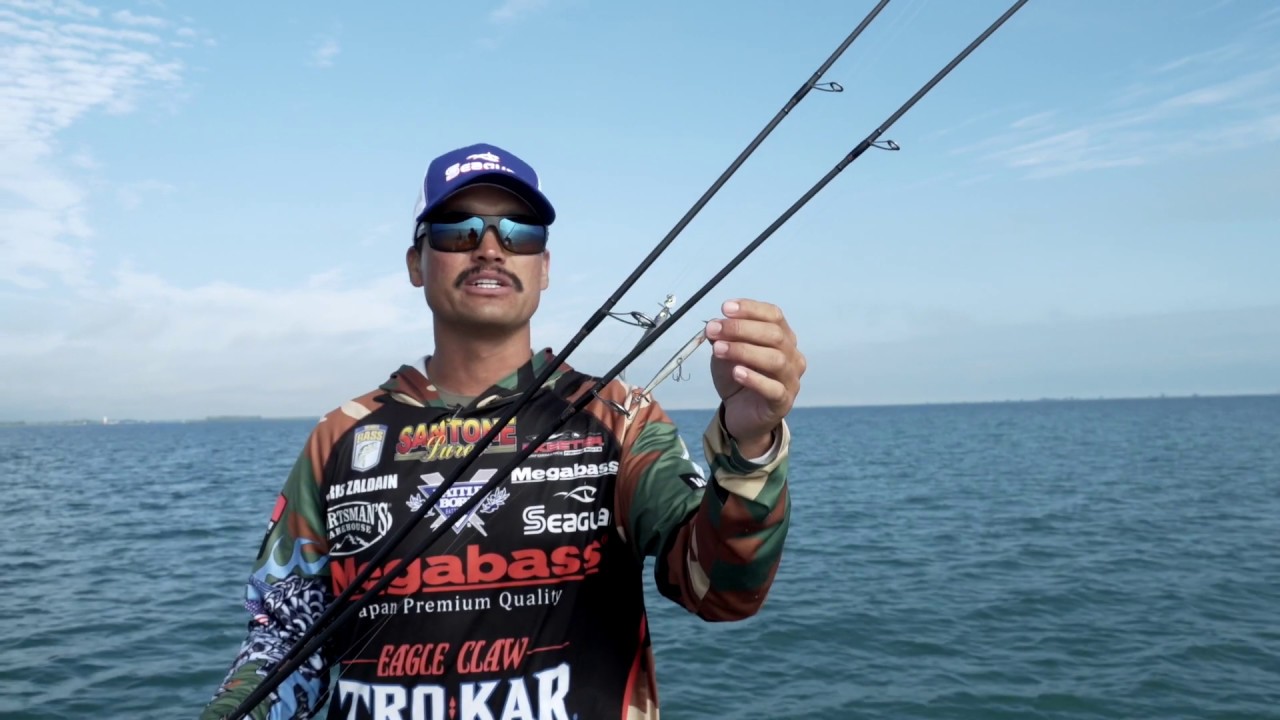 Chris Zaldain's Spybait and Small Swimbait Setup