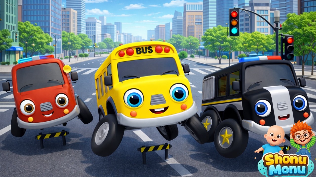 Wheels on the Bus 🚌 | Kids Songs and Nursery Rhymes