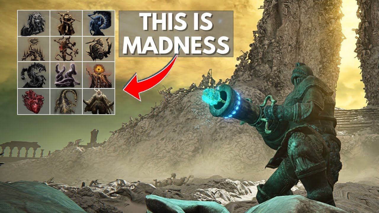 Rabbath's Cannon Only... All 10 DLC Main Bosses + Base Game...