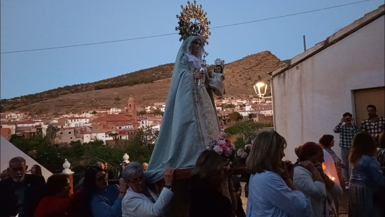 Procesión Virgen del Rosario Aldeire 2025