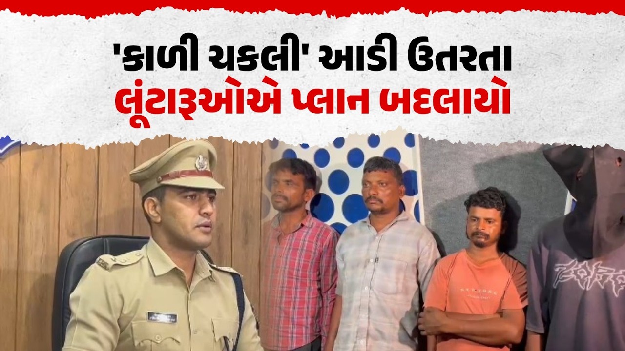 'કાળી ચકલી'ને કારણે એક દિવસ ટળી કરોડોની લૂંટ! રાજકોટ પોલીસે વધુ 4 આરોપીઓને ઝડપ્યા | OUR RAJKOT