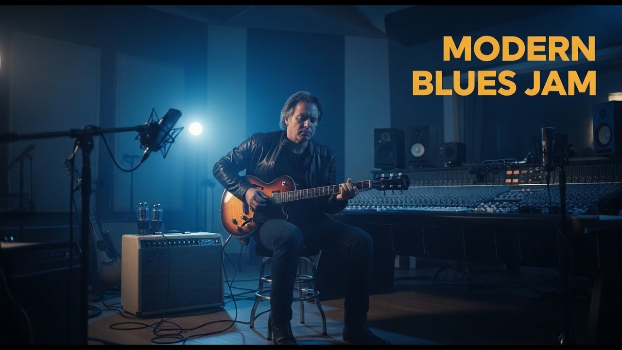 Letters & Shadows – Modern Blues Jam (Live Studio Experience)
