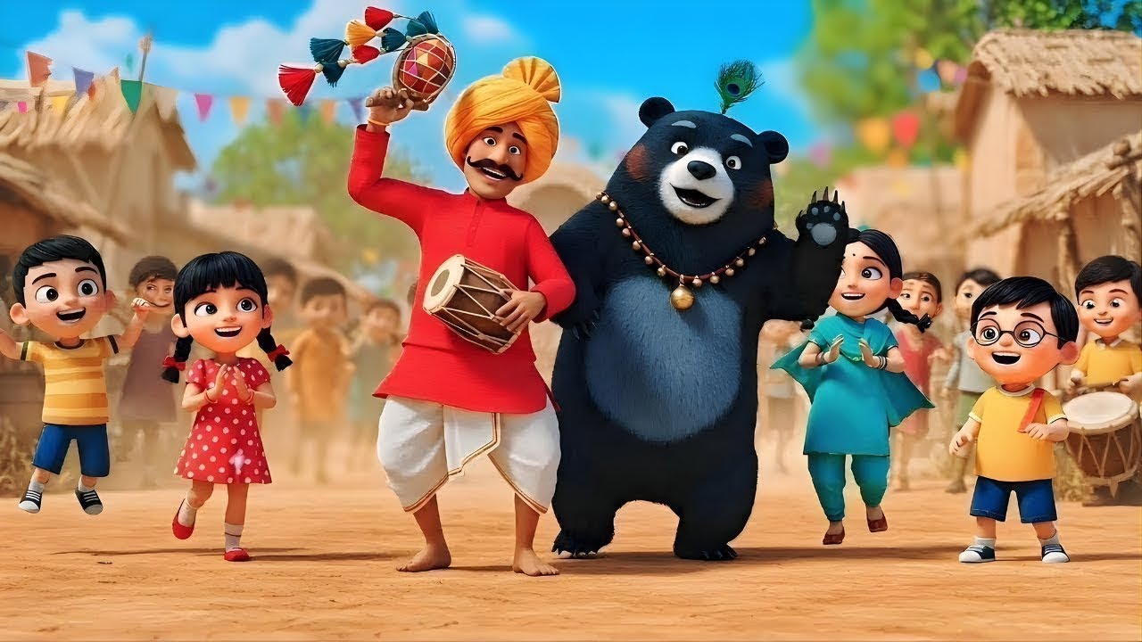 Kalu Madari Aaya | कालू मदारी आया | Nursery Rhyme | poem for kids | Hindi Rhyme | Poem | jojo rhymes