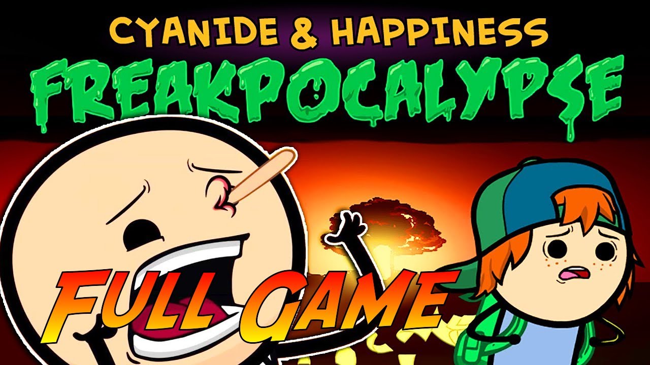 Cyanide & Happiness - Freakpocalypse | Complete Gameplay Walkthrough - Full Game | No Commentary