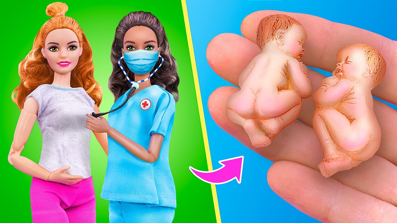 12 Wyrob&oacute;w i Sztuczek dla Barbie do Wykonania Samemu / Pomysły na Szpital dla Lalek