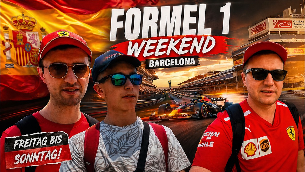 F1 in Barcelona, ein Wochenende voller Geschwindigkeit und Nervenkitzel I Spanien Vlog #2