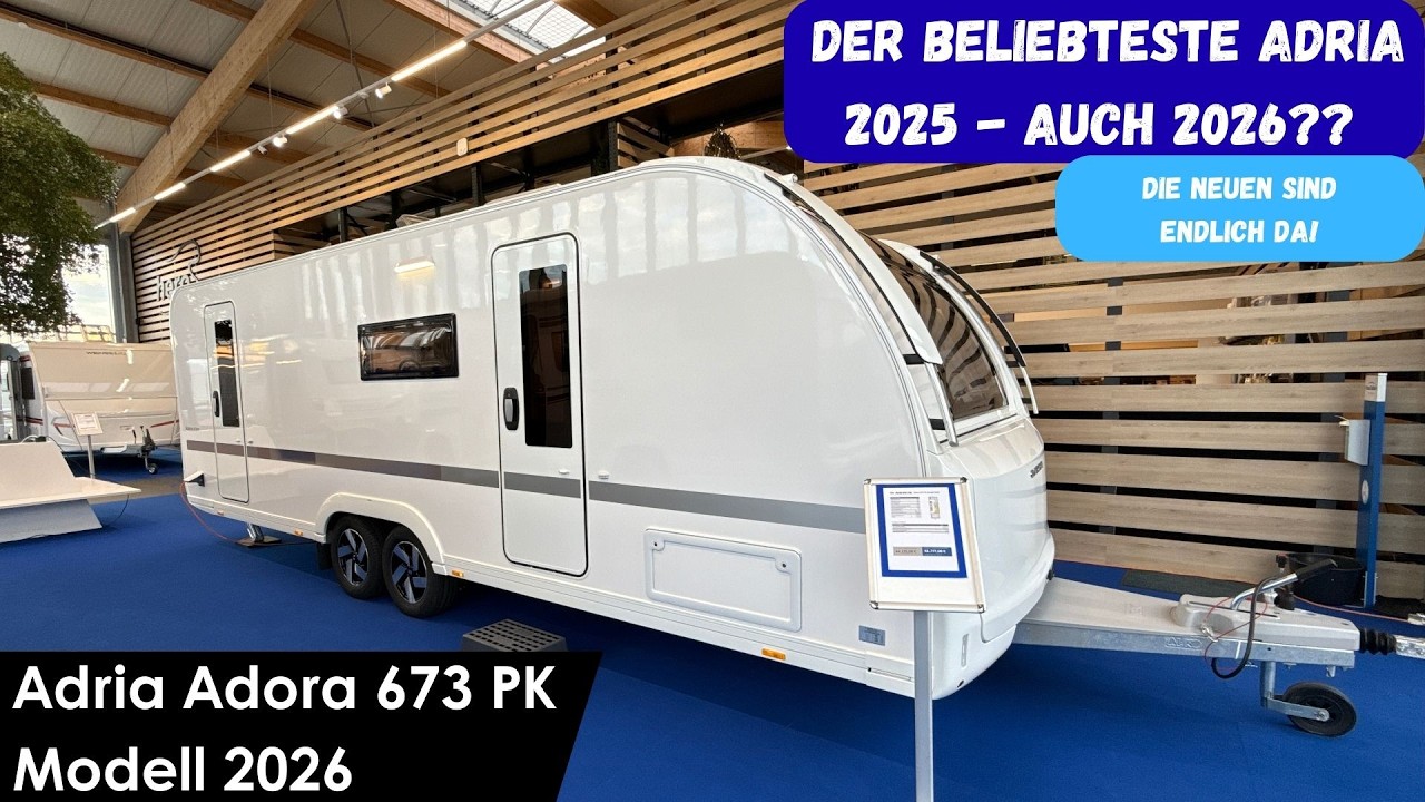 Ist das beliebteste Adria Fahrzeug 2025 im Modelljahr 2026 immer noch so beliebt?