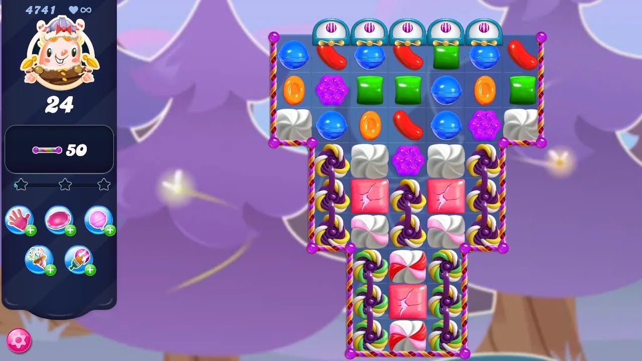 Candy Crush Saga LEVEL 4741 NO BOOSTERS (new version)🔄✅
