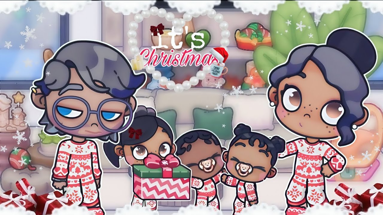 Christmas day celebration 🎄✝️🎅🦌//avatar world roleplay 🌍❄️//*super late+chaotic*