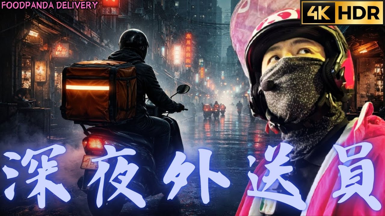 充滿未知的深夜外送｜新手千萬不要輕易嘗試!!#芋頭哥  #外送員 #delivery #deliveryboy