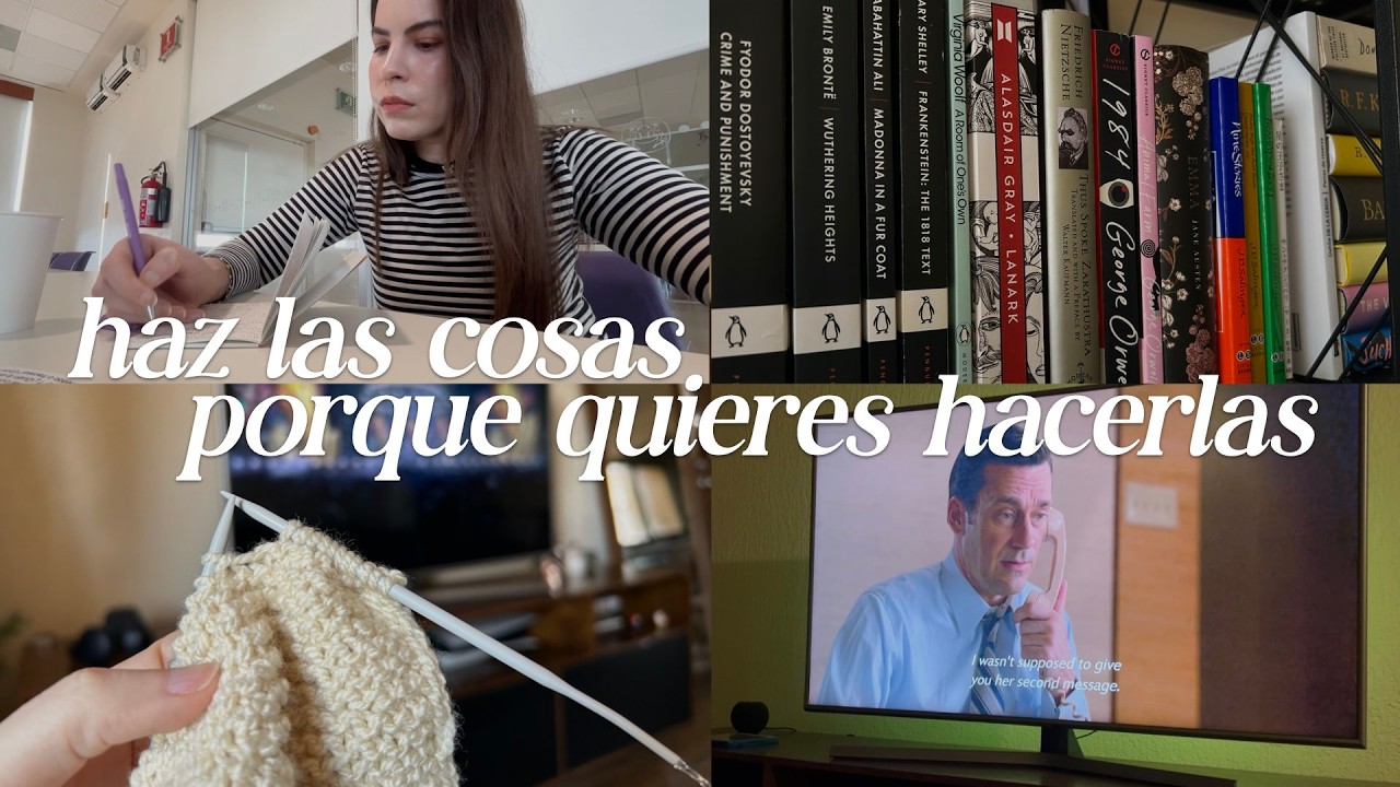 teniendo hobbies para evitar el doomscrolling (todo lo que he leído y visto) | lefty