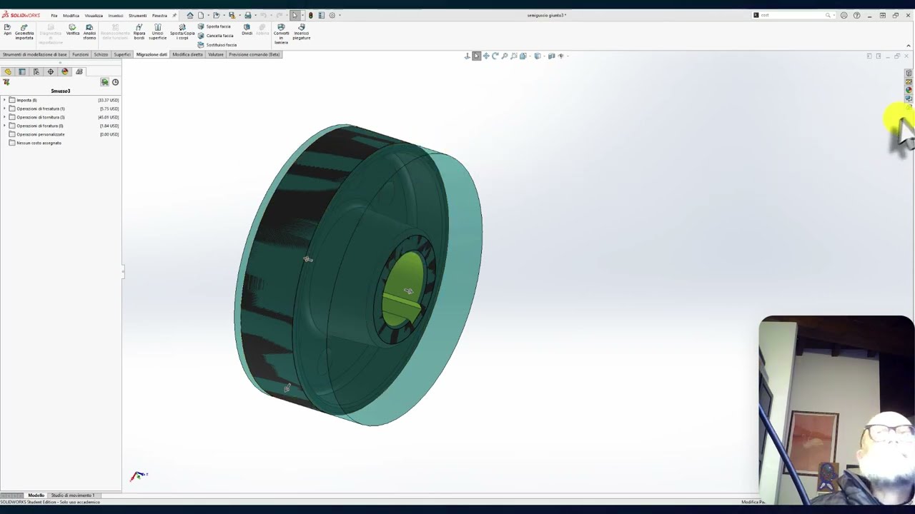 #costing #costi #lavorazioni a #macchina #solidworks