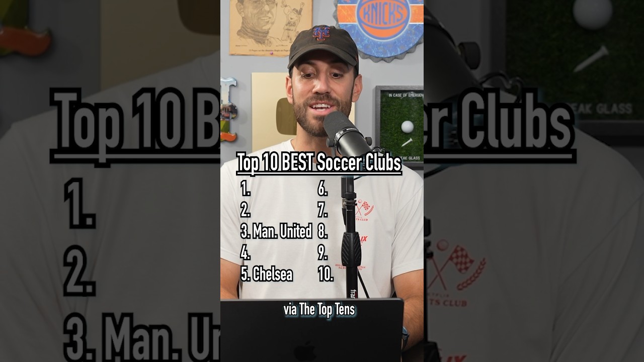 Top 10 Soccer Clubs Of All Time! Can You Guess Them? #shorts #soccer #futbol #club #top10