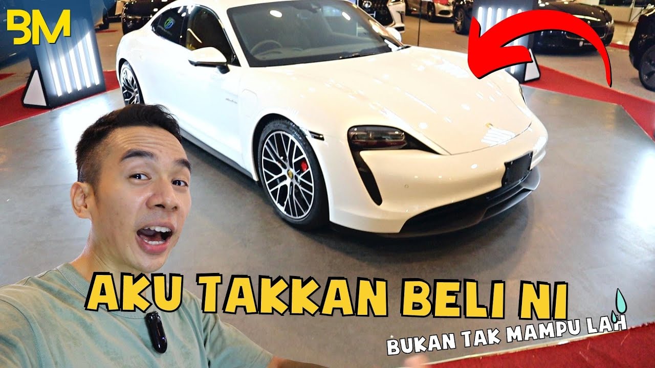 SETELAH DAH RABA MENDALAM, AKU MERASAI SESUATU | Aku raba PORSCHE TAYCAN 4S tau