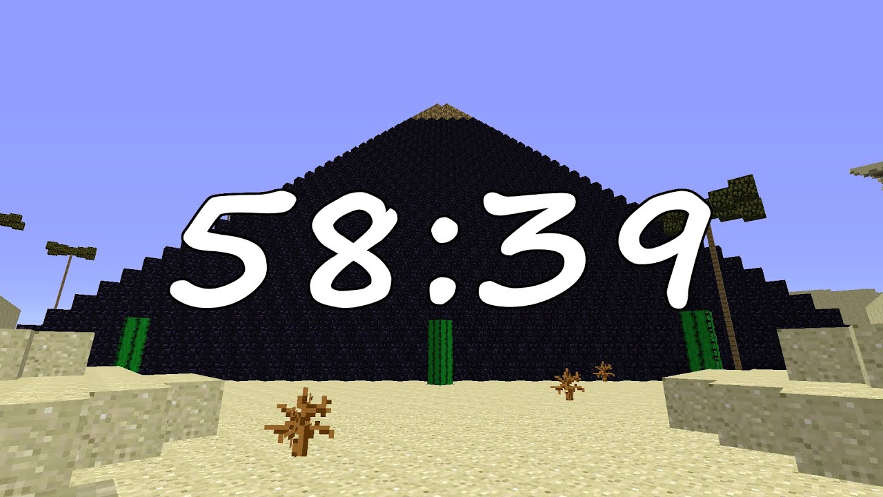 Minecraft CTM Speedrun: Beta Legendary in 58:39 (No Portal) (Hard)