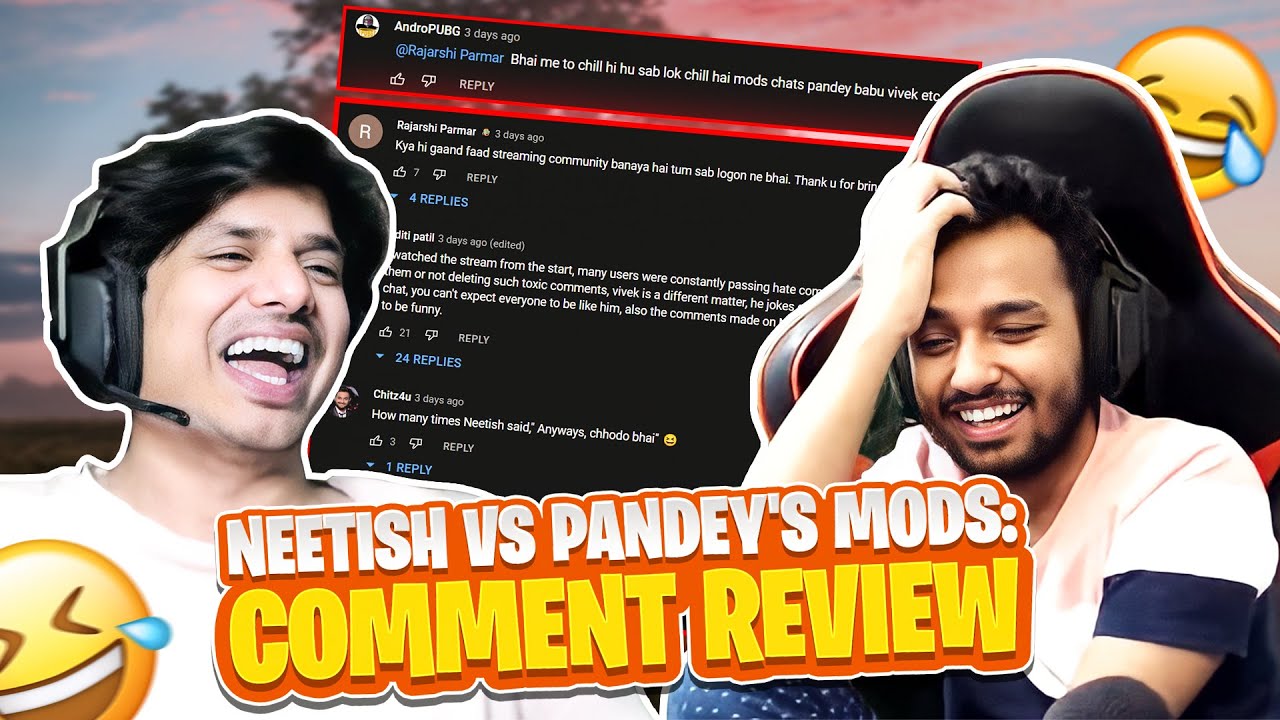 Neetish Being Heckled by Mods
