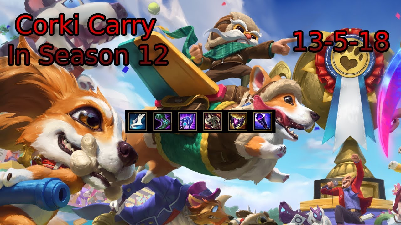 How to CARRY with CORKI in SEASON 12!!! | League of Legends | xTheKostas