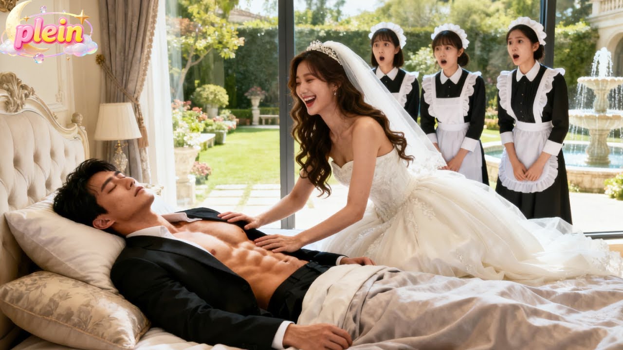 PDG simule coma pr tester sa femme—jamais pensé qu’elle toucherait ses abdos en riant!Il est tombé!