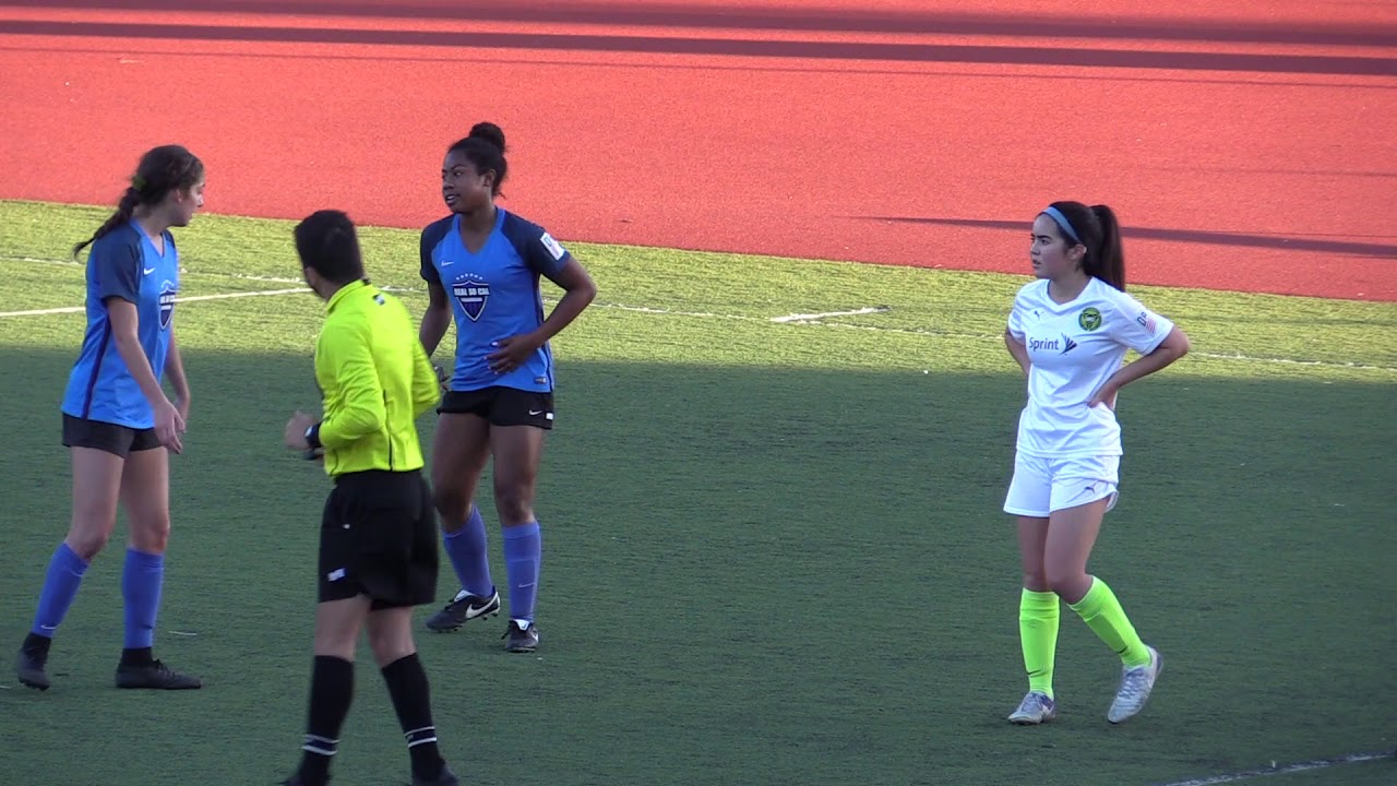 Girls Soccer: 2017 Real So Cal vs Lamorinda SC