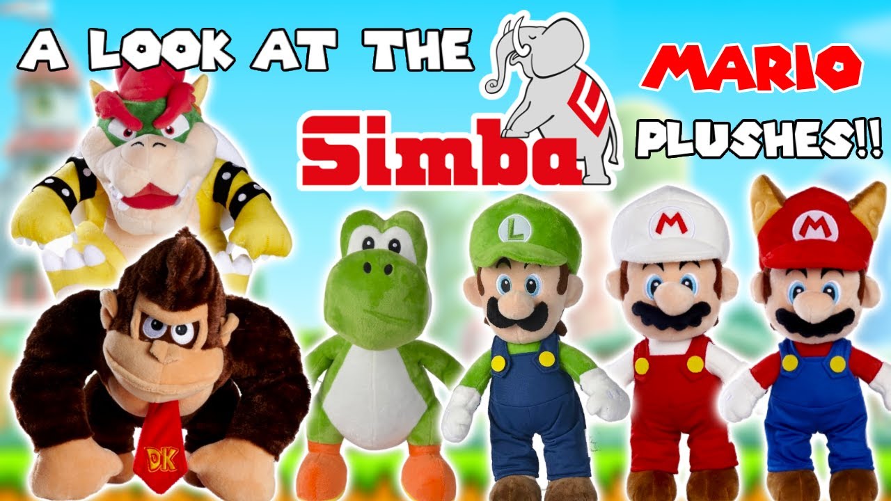 A Look At The Simba Mario Plush Set!!