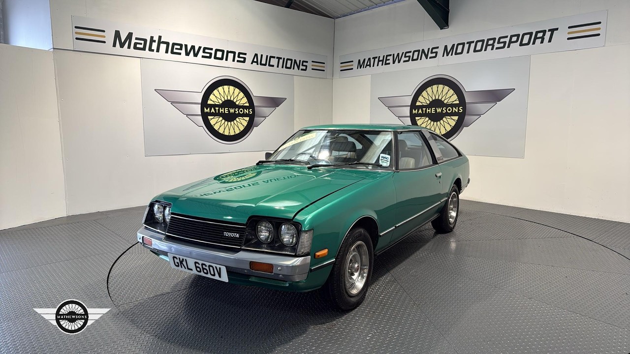 1979 TOYOTA CELICA GT | Mathewsons Classic Cars | Auction: 11, 12, 13 March 2026