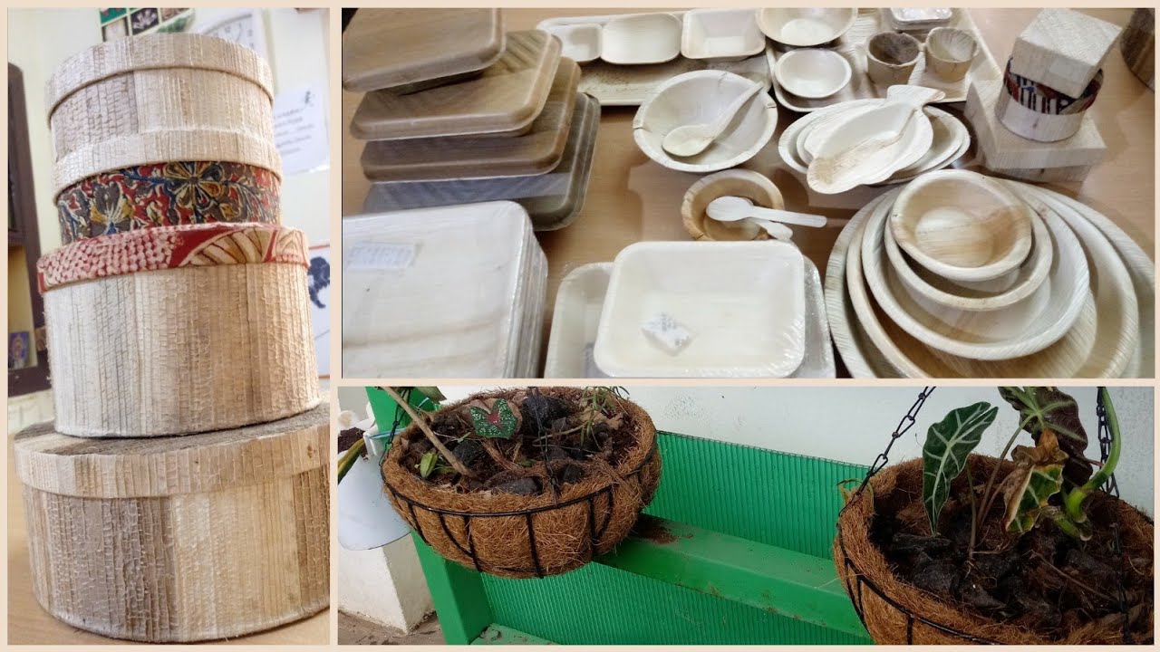 Eco Friendly Diwali Sweet Boxes & Plates Under Rs10|Areca Leaf Plates Bowls at Low Cost