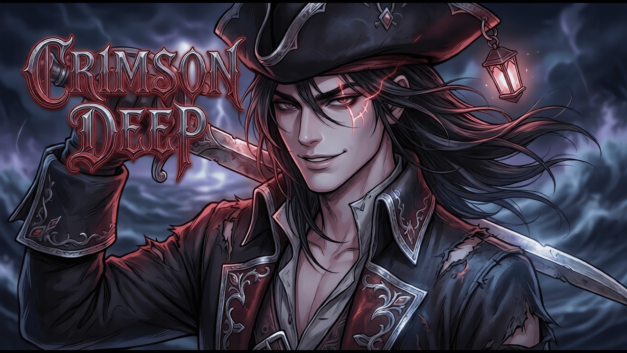 Medieval Tavern Song - Crimson Deep | DnD Tavern Music (Lyrics Video)