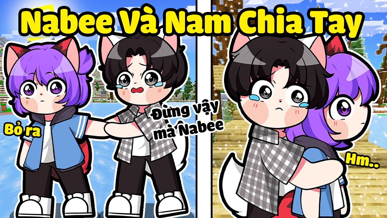 SÓI CHỊ NABEE QUYẾT ĐỊNH CHIA TAY BẠN TRAI NAM SÓI TUYẾT VÌ ĐIỀU NÀY TRONG MINECRAFT 🐺❤️