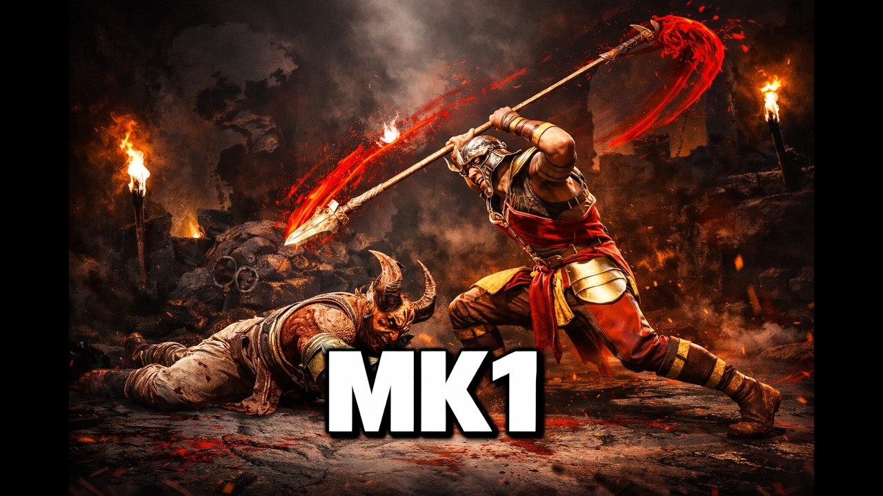 You RARELY see this secret Reiko Brutality! - MK1 Reiko, Conan & Geras Gameplay