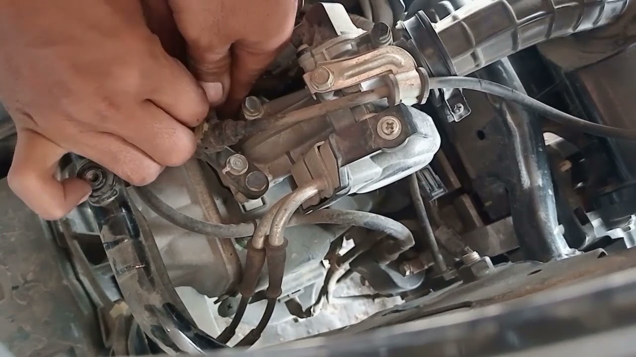 cari penyebab Honda Genio susah hidup brebet dan mati sendiri di perjalanan servis tb