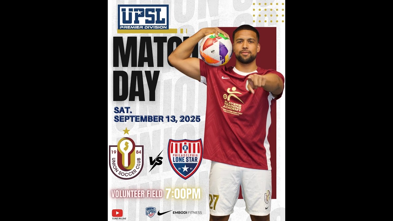 Union SC vs. Philadelphia Lone Star #upslpremier