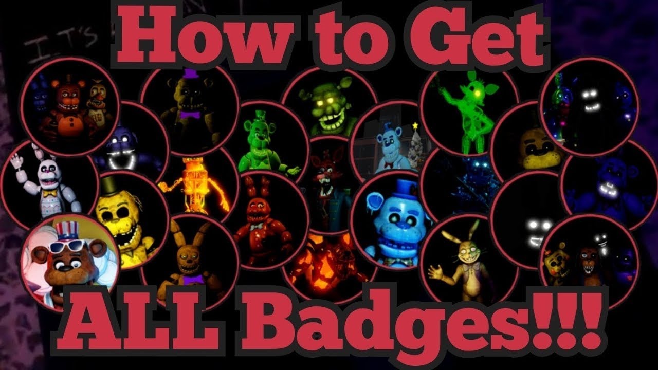 How to get all badges in FNAF : Original Trilogy Roleplay