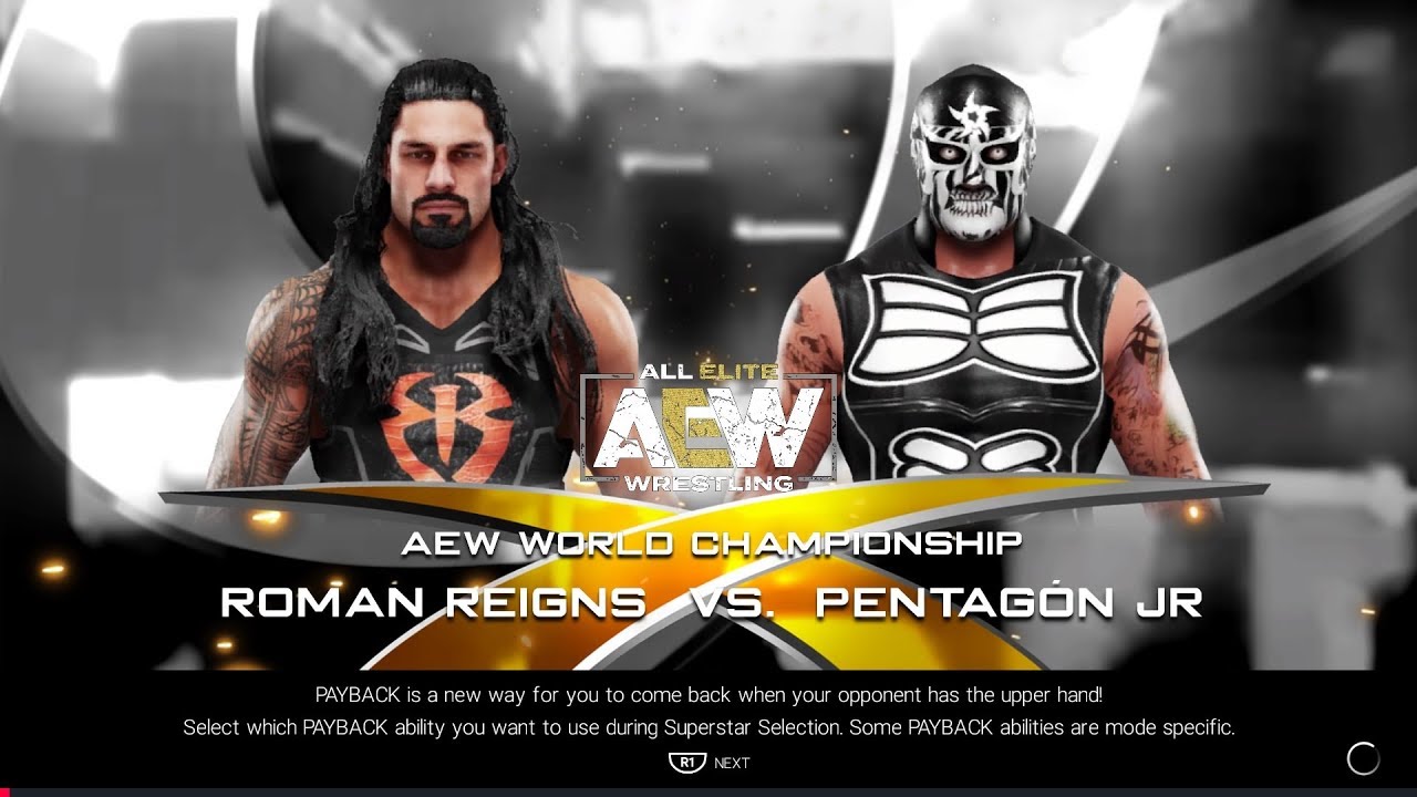 [WWE 2K19] Roman Reigns vs. Pentagon Jr. (AEW Championship)