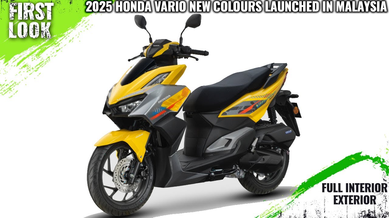 2025 Honda Vario 160 With New Colours Launched In Malaysia - Price From RM10,198