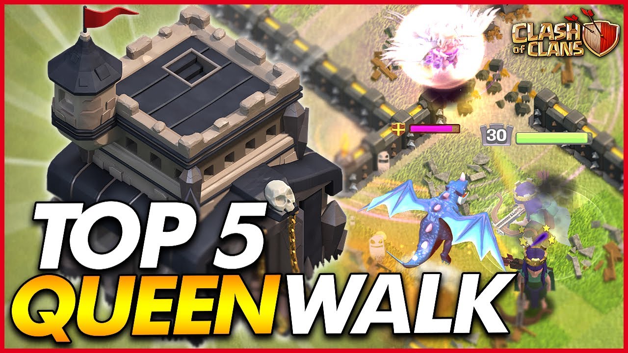 TOP 5 TH9 QUEEN WALK ATTACK STRATEGIES FOR 2022 | Clash of Clans