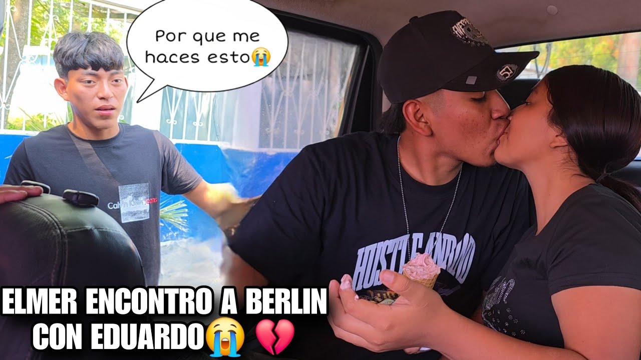 BERLIN Y EDUARDO Muy Enamorados Comen Helado😍Así Disfrutan Su Relación💞Tienes Que Ver Esto😱 