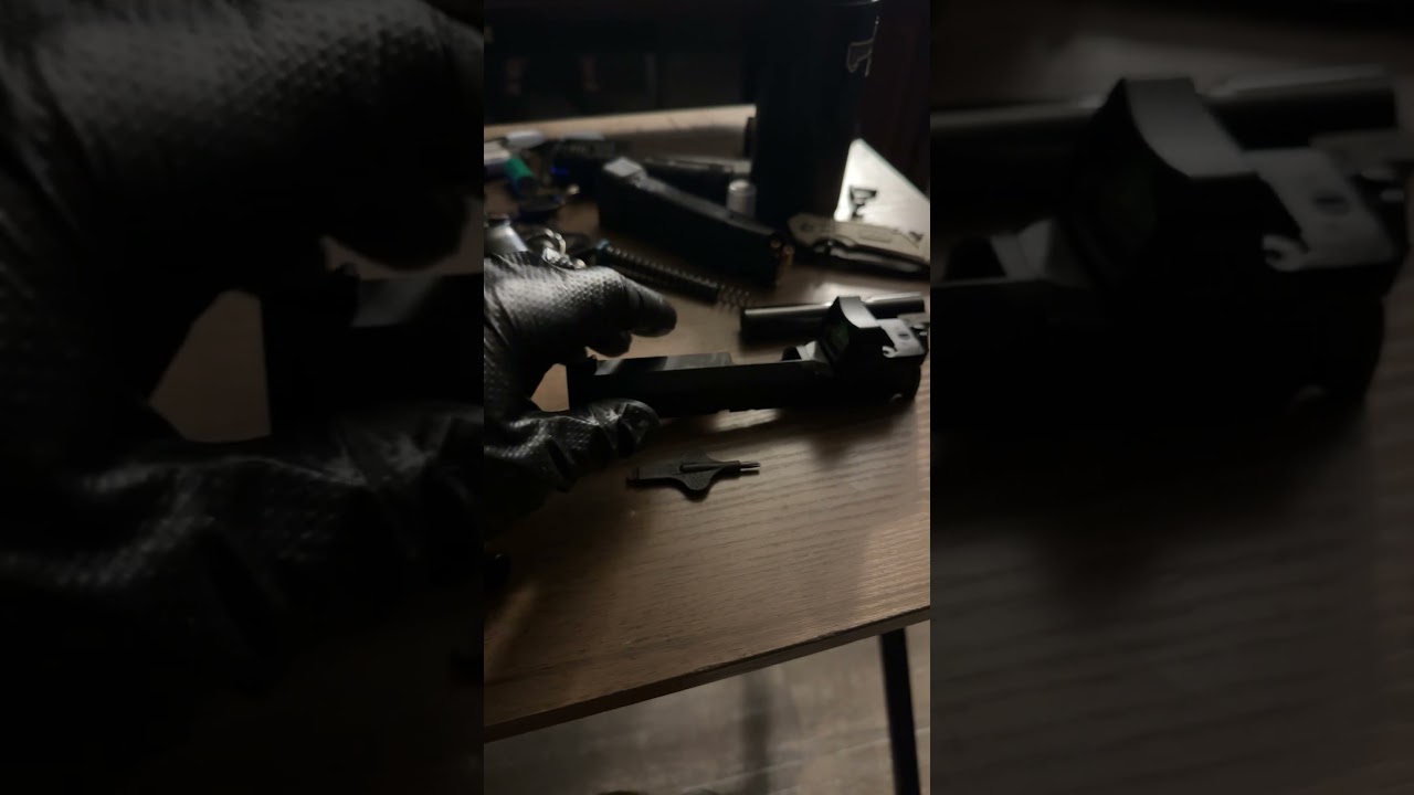 The best way to touch up Scratches on a black DLC coating !