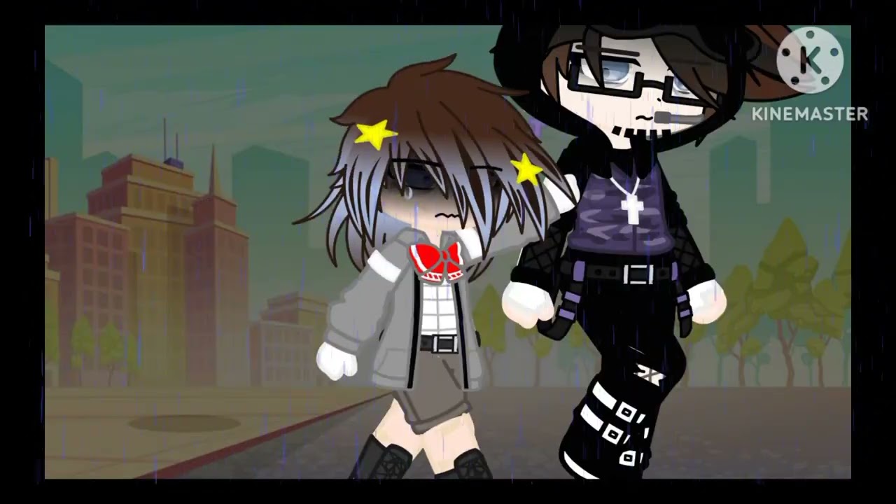 Unfortunate rainy day | my au | past Aftons | skit. | Gacha club