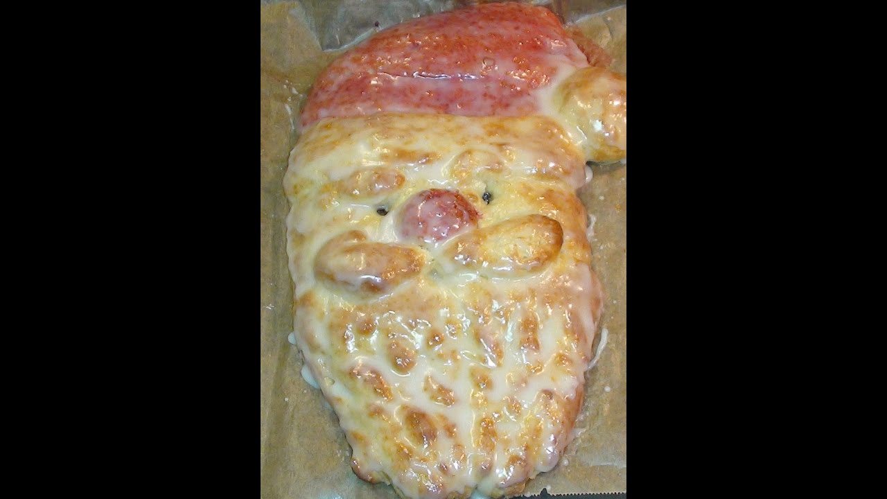 Sweet Santa bread - S&uuml;&szlig;er Weihnachtsmann  - Sladek božicek