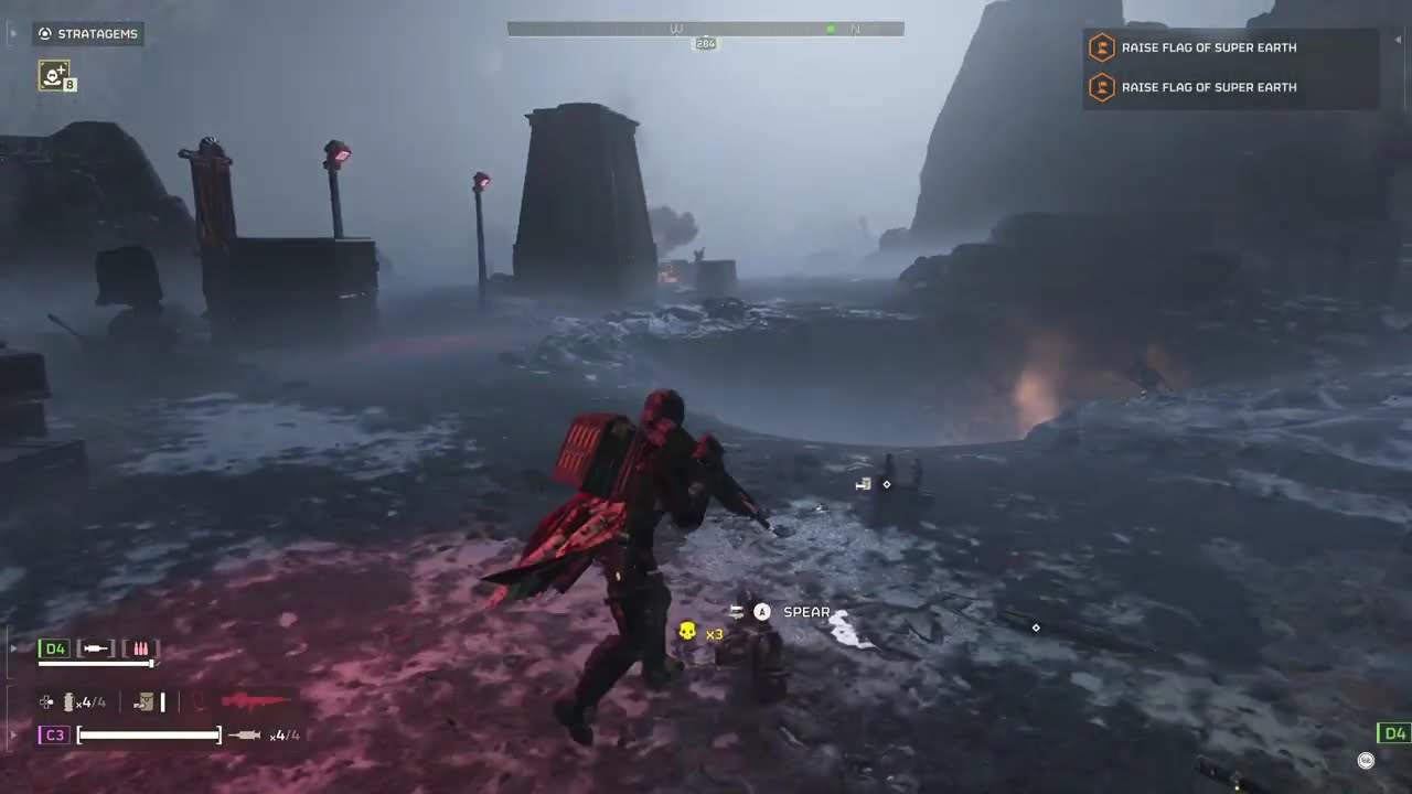 Raise Flag of Super Earth X2 - Choepassa IV - 6-Star - Automatons - Helldivers 2 - 1-16-26