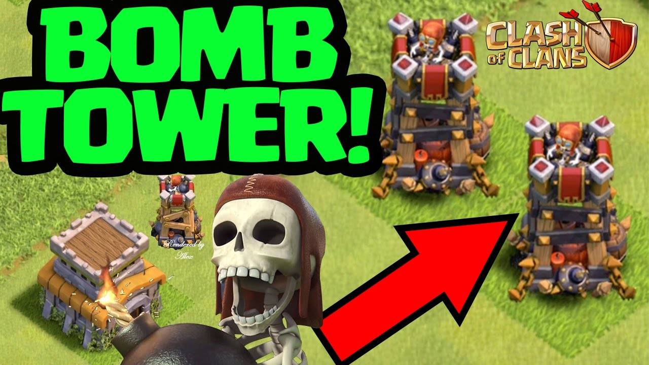 Clash of Clans UPDATE - NEW BOMB TOWER!! New Defense!