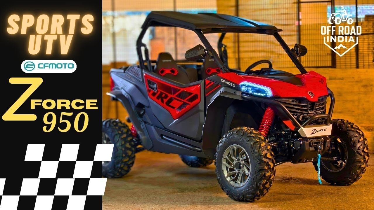CFMOTO ZFORCE 950 SSV Review 🇮🇳 | Power, 4x4 & Real Off-Road Performance