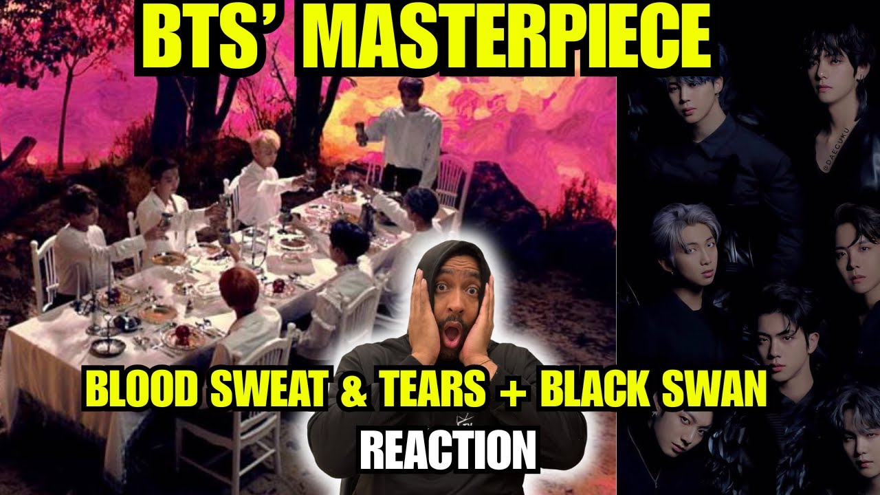 BTS 방탄소년단 '피 땀 눈물 Blood Sweat & Tears & Black Swan | REACTIONS!