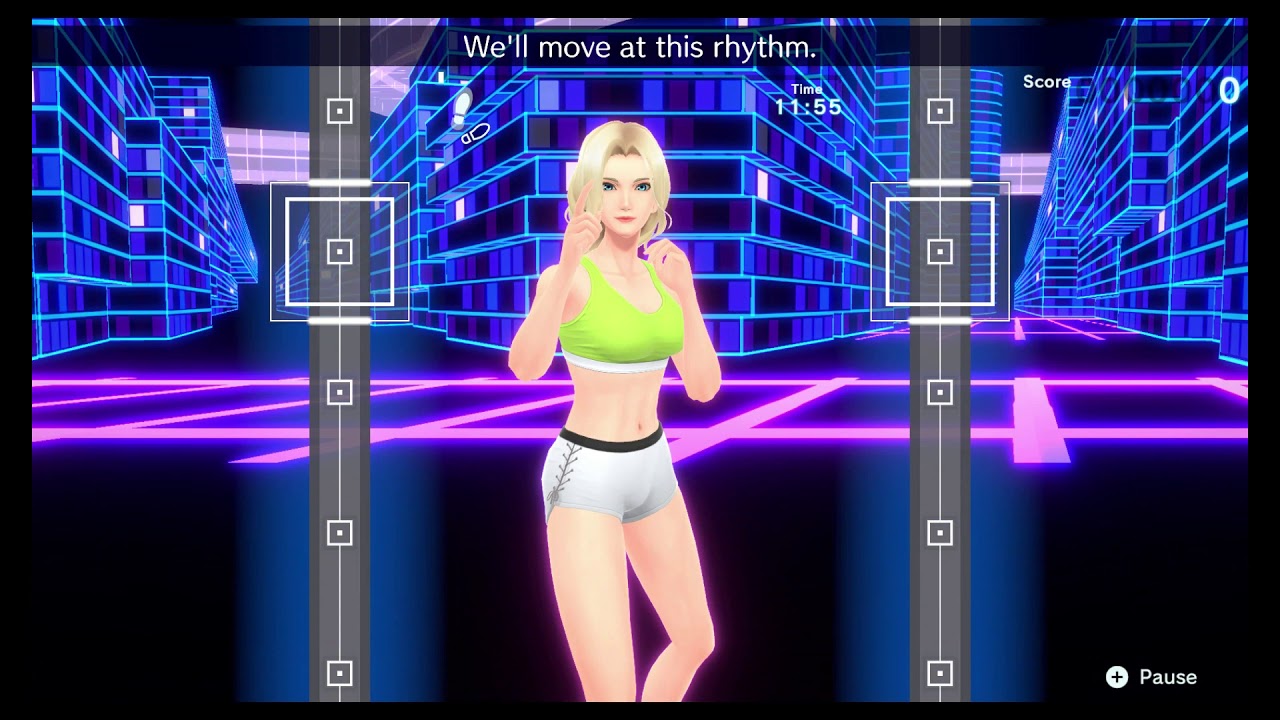 Fitness Boxing 2 Day 8 on Nintendo Switch Fun Boxing Workout game 40 min workout. #workout