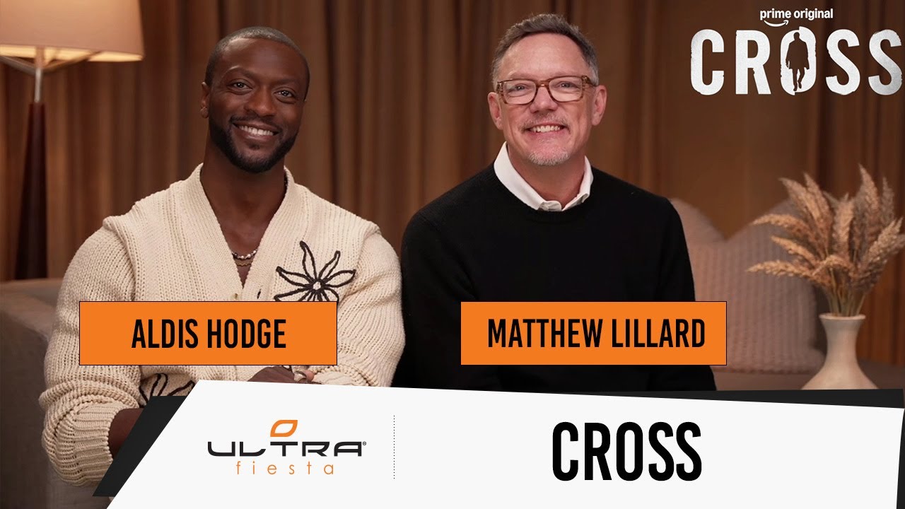 Aldis Hodge and Matthew Lillard talk details of season two of Cross (Subtítulos en Español)